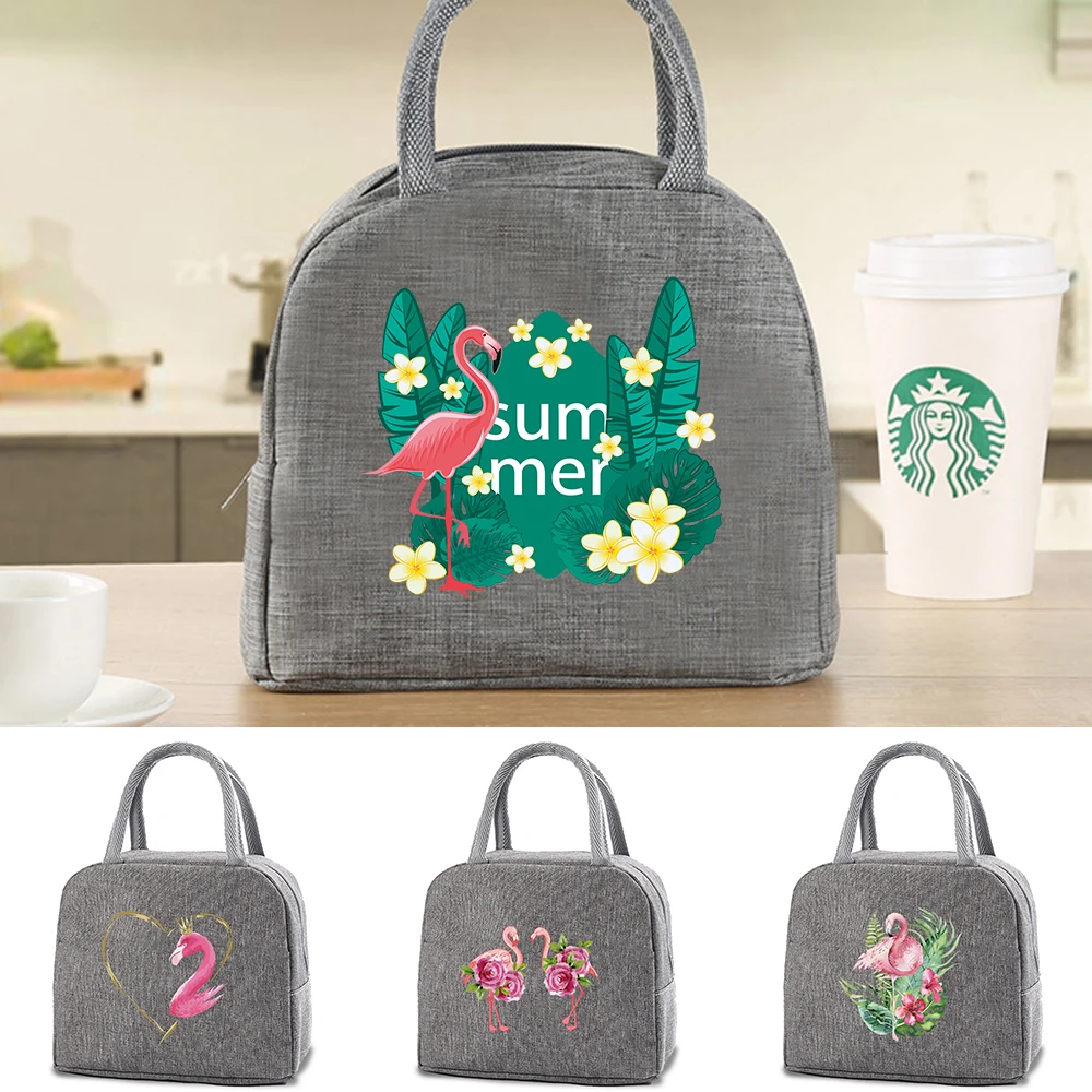 

Insulated Lunch Bag Women Thermal Lunch Box Tote Portable Cooler Handbags Child Picnic Barbecue Keep Food Fresh Storage Pouch