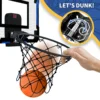 Mini Basketball Hoop Indoor with Scoreboard, Basketball Toy Gifts for Kids Boys Girls Teens, Suit for Bedroom/Office/Outdoor 3