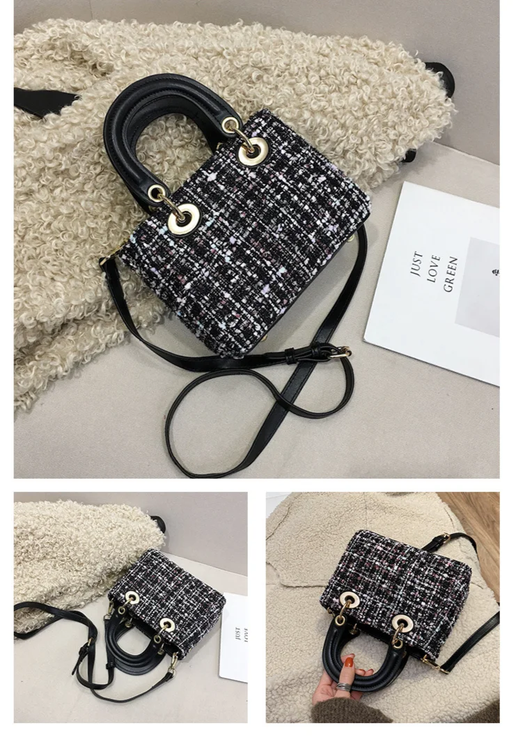 2024 Neue koreanische Mode-Handheld-Mini-Daifei-Damen-Flüstertasche, Umhängetasche mit einer Schulter, trendig_voghion.com