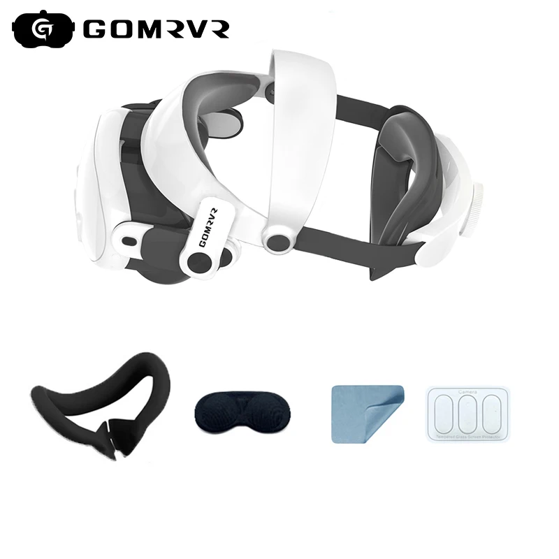 Ремешок для головы GOMRVR, совместимый с Meta Quest 3, долговечный удобный ремешок для головы для аксессуаров Quest 3 VR
