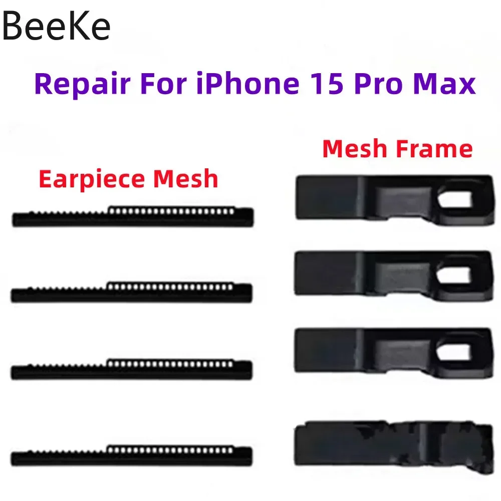 

10 шт. оригинальные наушники для iPhone 15 Pro Max Plus, динамик, защита от пыли, сетчатая рамка, крышка, наушники, звуковая прокладка, замена гриля