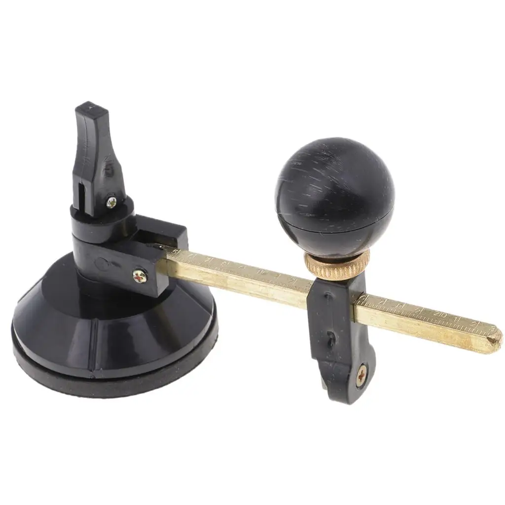 20cm 6 Wheels Adjustable Compasses Mosaic Glass Circle Circular Cutter with Suction Cup for DIY Glass Art Craft 3