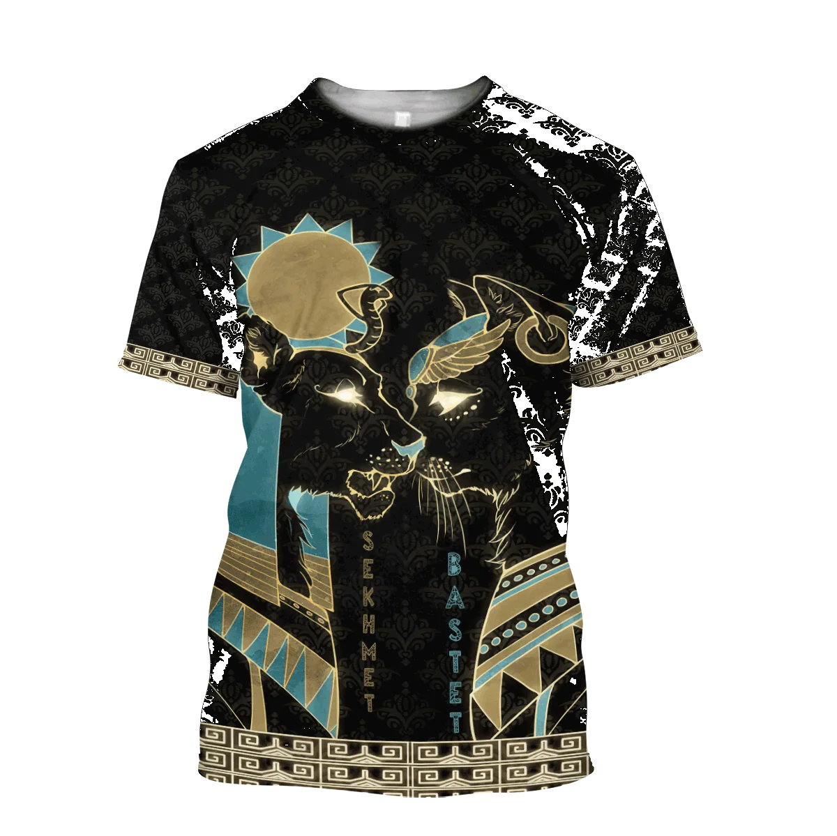 Sommer Mode Männer t-shirt 3D Gedruckt Anubis Alte Ägyptische Mythologie T-Shirt Straße Trend Wilden Unisex kurzarm TTD02 – Detail 13