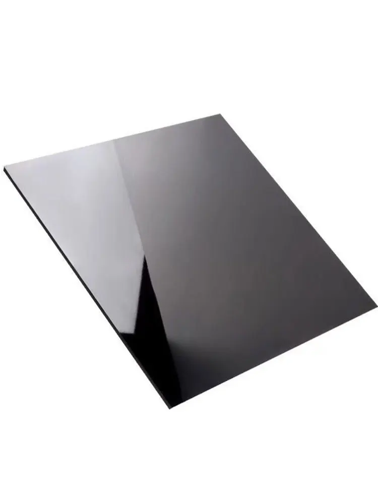 400mm*400mm Acrylic Board Glossy Pure Black Plexiglass Plastic Sheet Organic Glass Polymethyl Methacrylate Plastic Acrylic Sheet