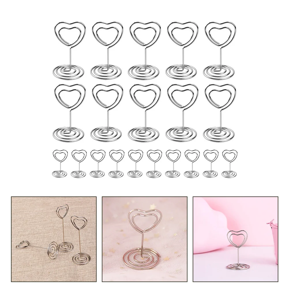 

Table Number Clip Cards Picture Holders Party Picture Holder Stands Place Cards Clips Seat Note Strap Label Message Holder