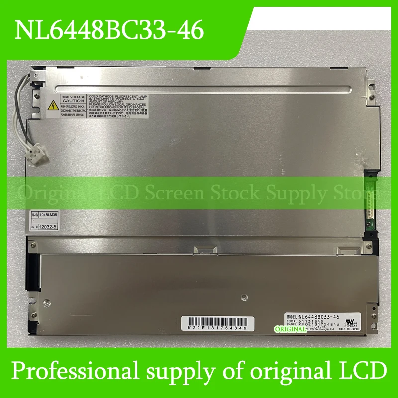 

NL6448BC33-46 10.4 Inch Original LCD Display Screen Panel for NEC Brand New and Fast Shipping 100% Tested