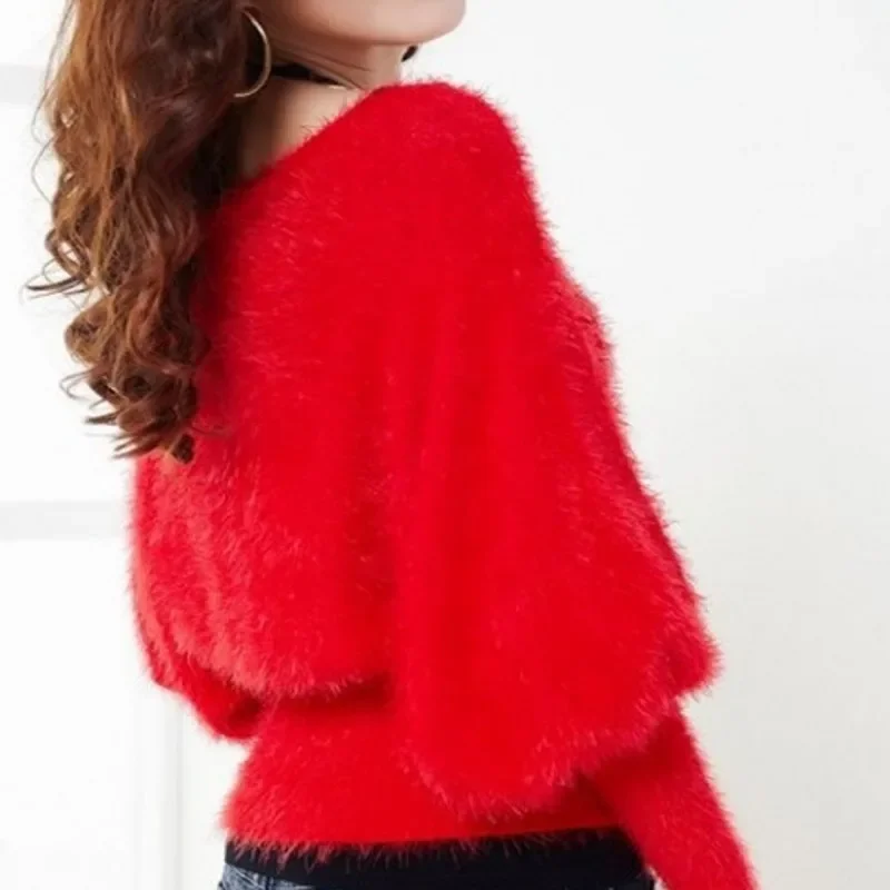 50g/Roll Knitting Yarn Long Wool Mink Cashmere Yarn Hand Knitting Crude Cashmere Wool  Mink Wool Crochet Yarn for Knitting 5