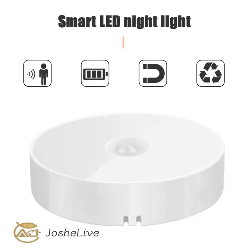 

Умный светодиодный ночник, настенный светильник для дома, спальни, кабинета, энергосберегающий Usb-перезаряжаемый