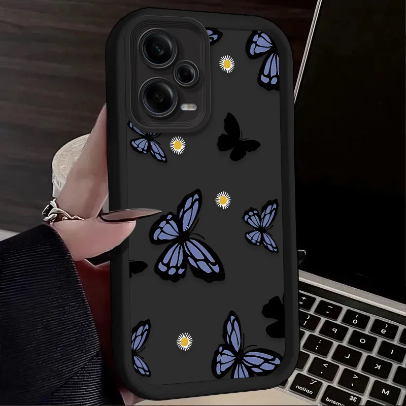 Blue and Purple Butterfly Smartphone Case Cover