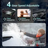 Electric Air Blower 180000RPM Powerful Snow Blower High-speed Dust Fan Mini Turbo Jet Fan Handheld Brushless Motor Car Dryer 2