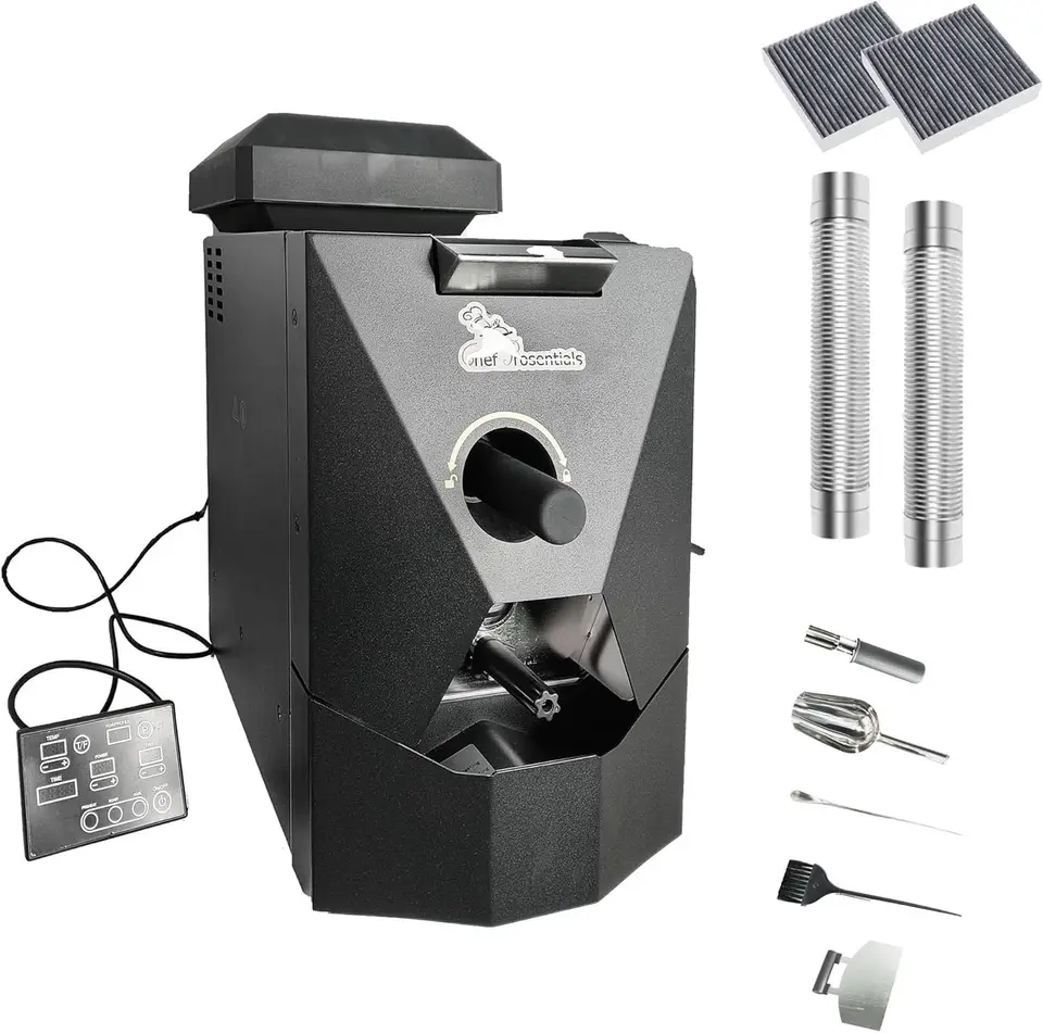 Electric Coffee Bean Roaster for Home and Commercial Use