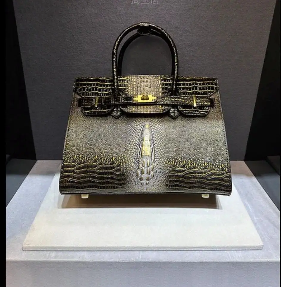 

Женская сумка-тоут с вышивкой, вместительная сумка через плечо, 2024