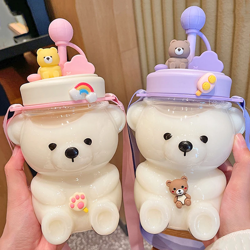 Teddy Bear Bubble Tea Cup – Kawaiies