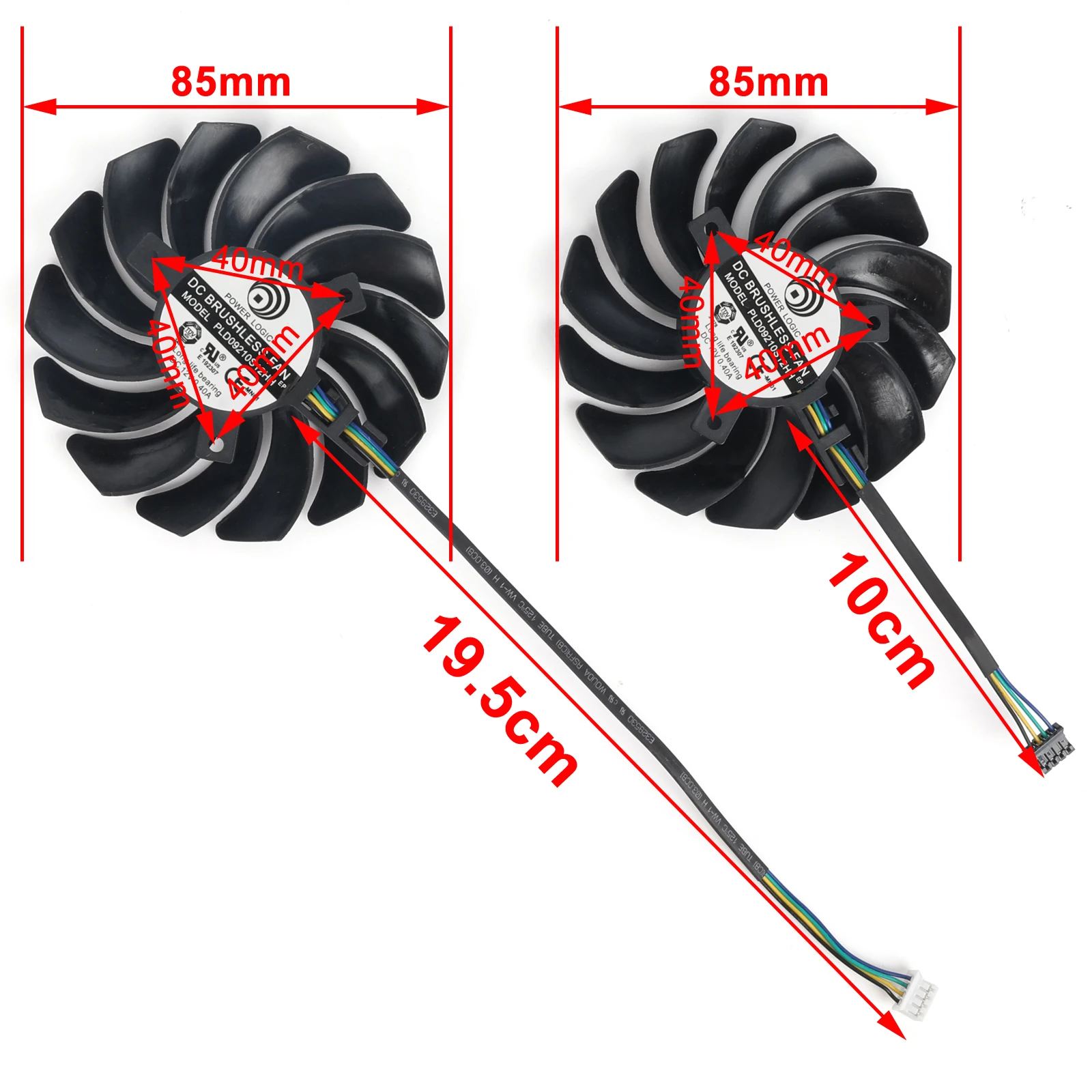 dc 12v, 4pin, rtx2070, para msi geforce rtx 2060 2070 2080