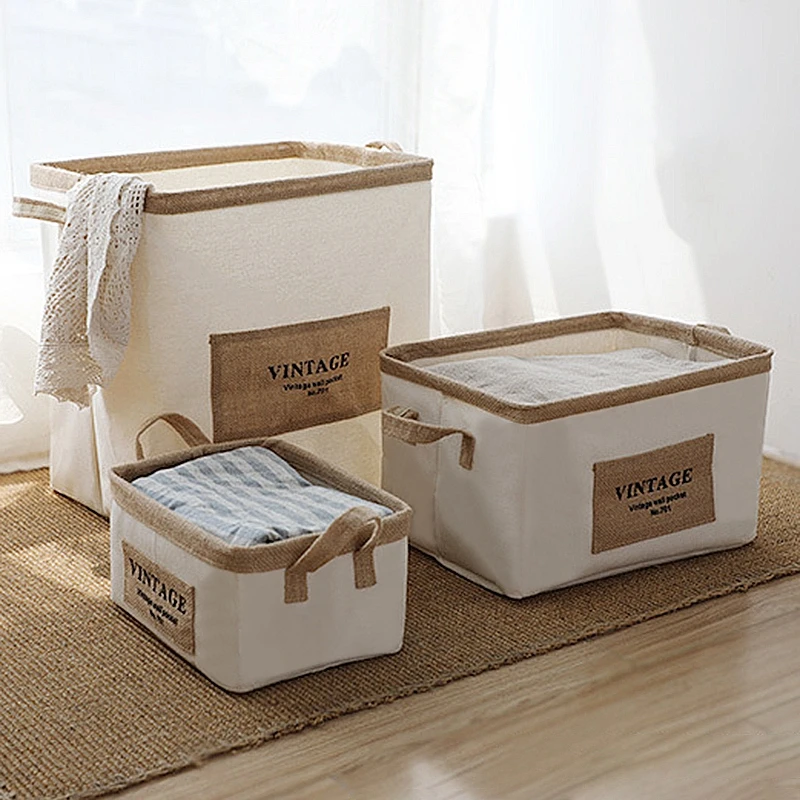 Storage Baskets Wardrobe Clothes Foldable Storage Bags Clothes