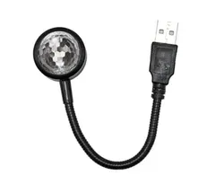 Voice - Controlled LED Starry Sky Night Light - USB Powered Galaxy Projector Lamp (RGB)
