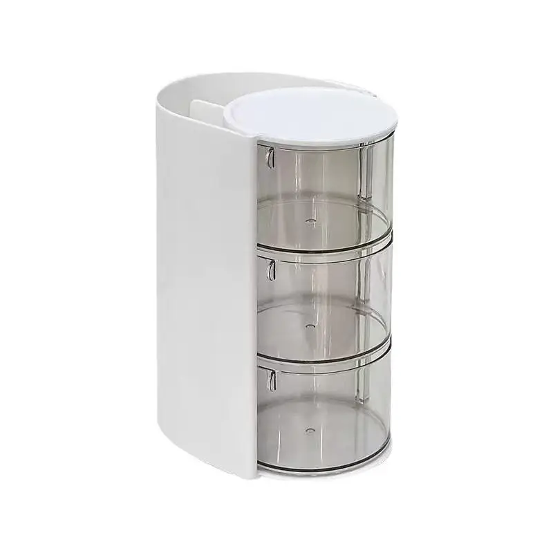 Clear Acrylic Hair Accessories and Jewelry Organizer Box