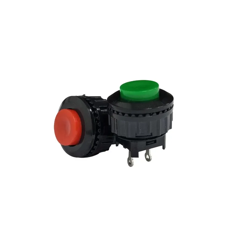 Small round button Key switch DS-500 press open lockless self-reset hole 14mm