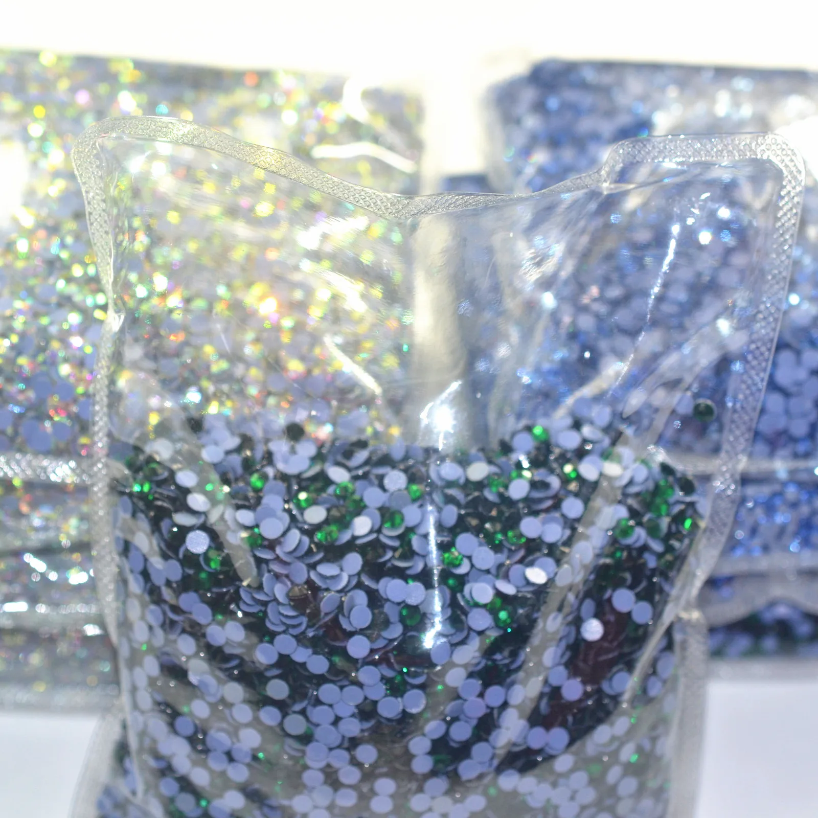 

High Quality Glitter Crystal Strass SS6 SS10 SS16 SS20 3D DIY HotFix FlatBack Rhinestones for crafts Nail Art Stones Decorations
