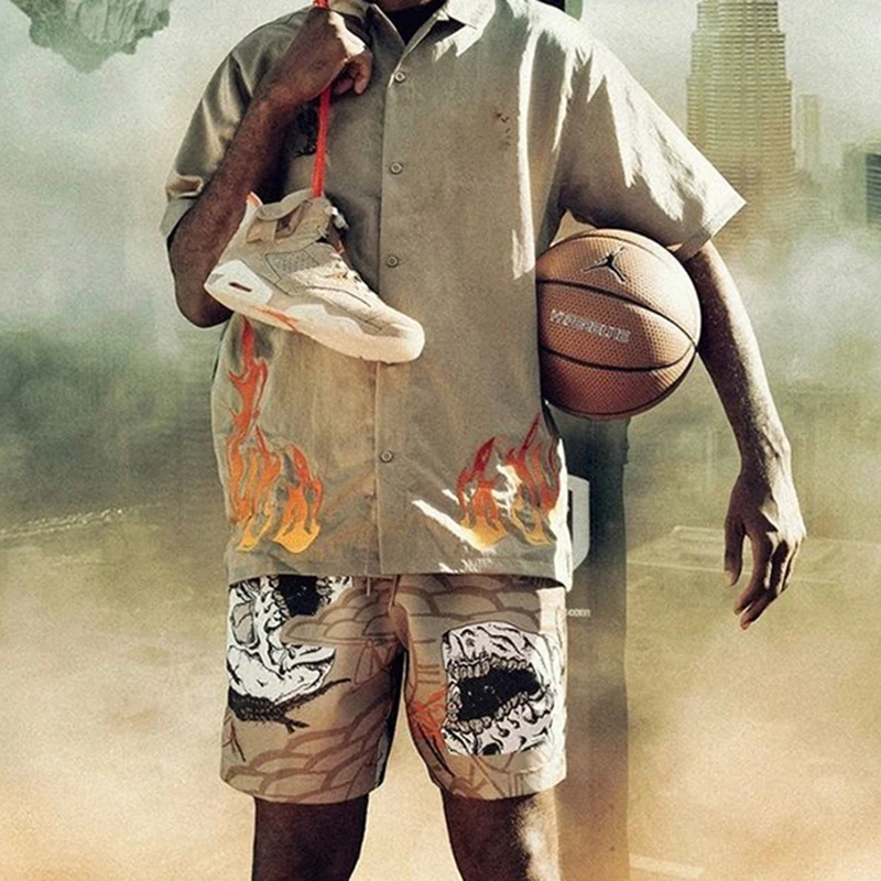 verão shorts para homem e mulher elástico