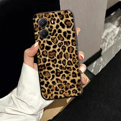 Classic Retro Leopard Print Soft Phone Case for Xiaomi Poco F7 (KHTY00741A)