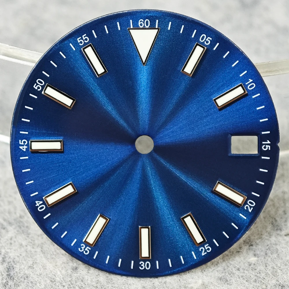 Green Luminous High-Quality Watch Dial Accessory, 28.5mm