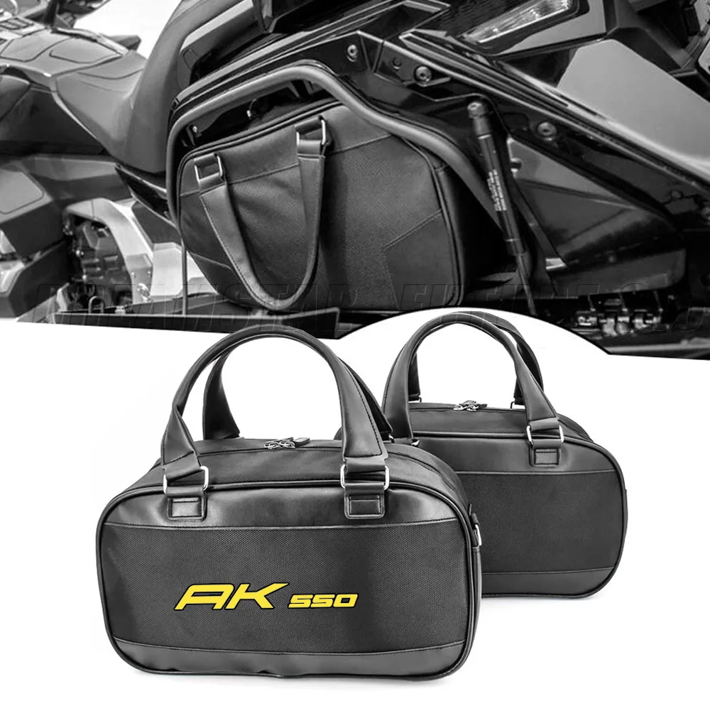 

For Kymco AK 550 2016 2017 2018 2019 2020 2021 2022 2023 Motorcycle Trunk Saddlebag Saddle bags Liner Set Inner Bag Side Case