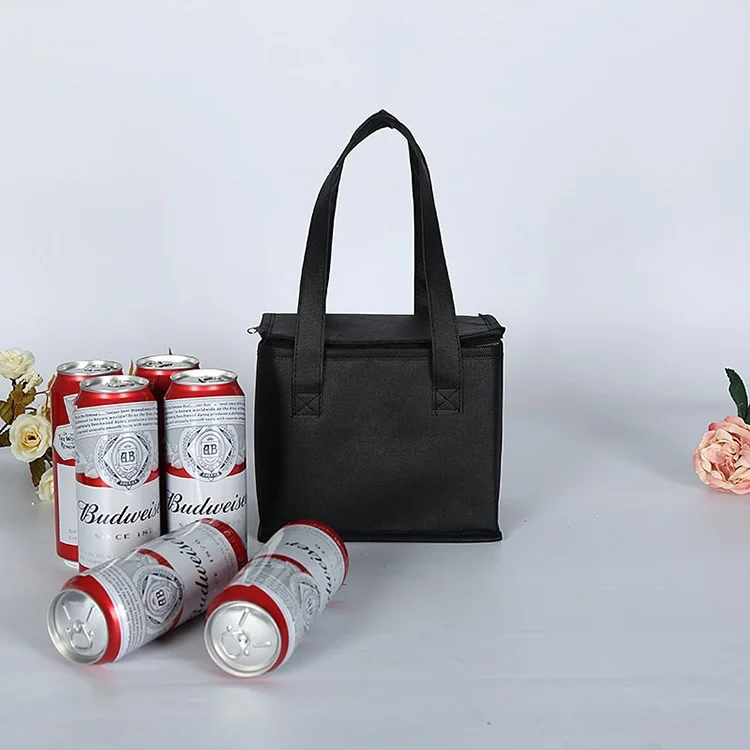 1PC S L Portable Thermal Insulated Cooler Bag Outdoor Cooler Box Camping Foods Drink Bento Bags BBQ Zip Pack Picnic Supplies