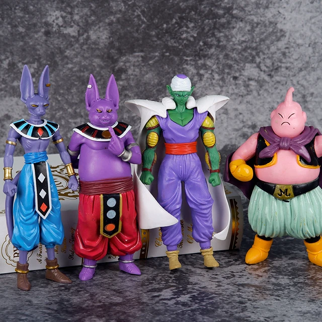 Dragon Ball Majin Buu Action Figures DBZ Super Saiyan Figure Set PVC  8PC/Set