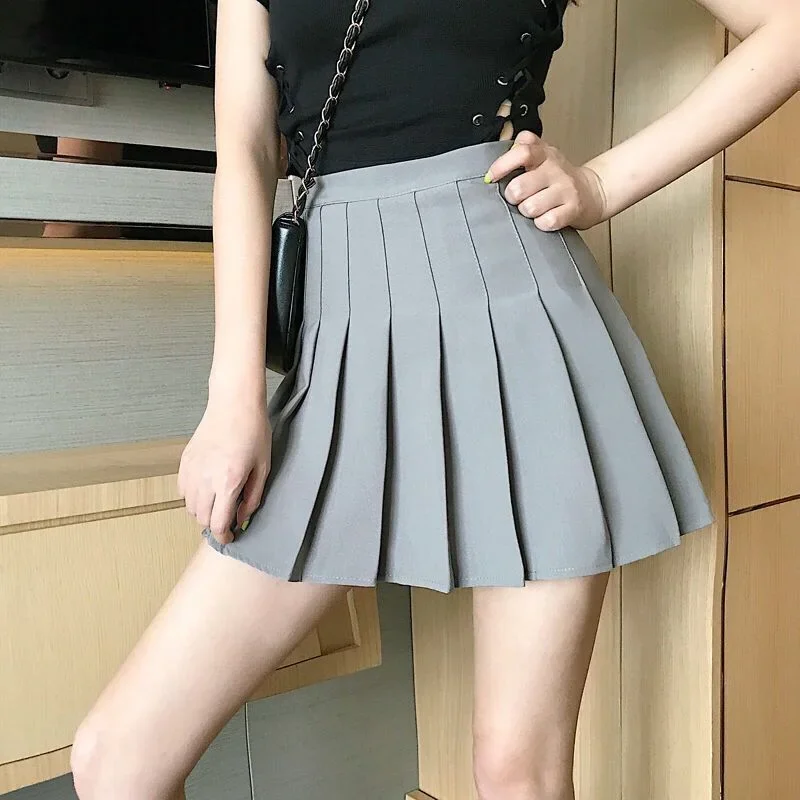 

Женская теннисная мини-юбка, винтажная готическая юбка в Корейском стиле, Y2k