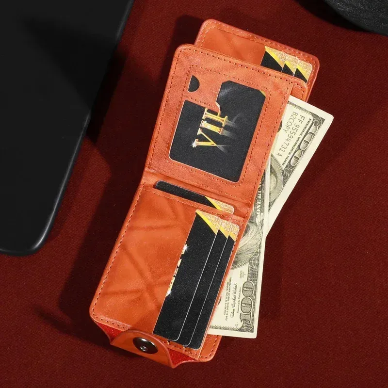 New Men's Trendy Leather Wallet with USD Print Multiple Card Holders High Capacity