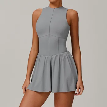 One-piece Womens Boilersuit Sports Jumpsuit 1