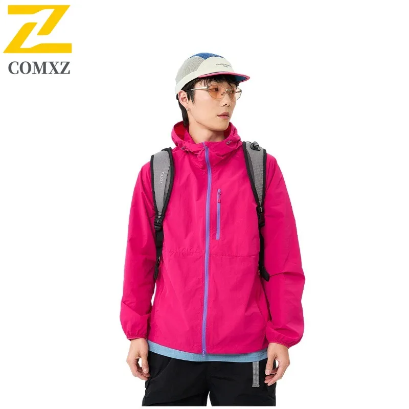 Men's Summer UV Protection Shirt Ice Silk Lightweight Fishing Hoodie Outdoor Camping Hiking Breathable Sunscreen clothing Jacket