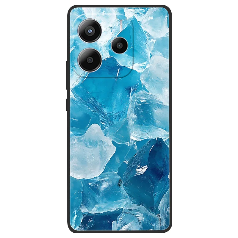 Marble Painting Pattern Soft Silicone Anti-Drop Phone Case