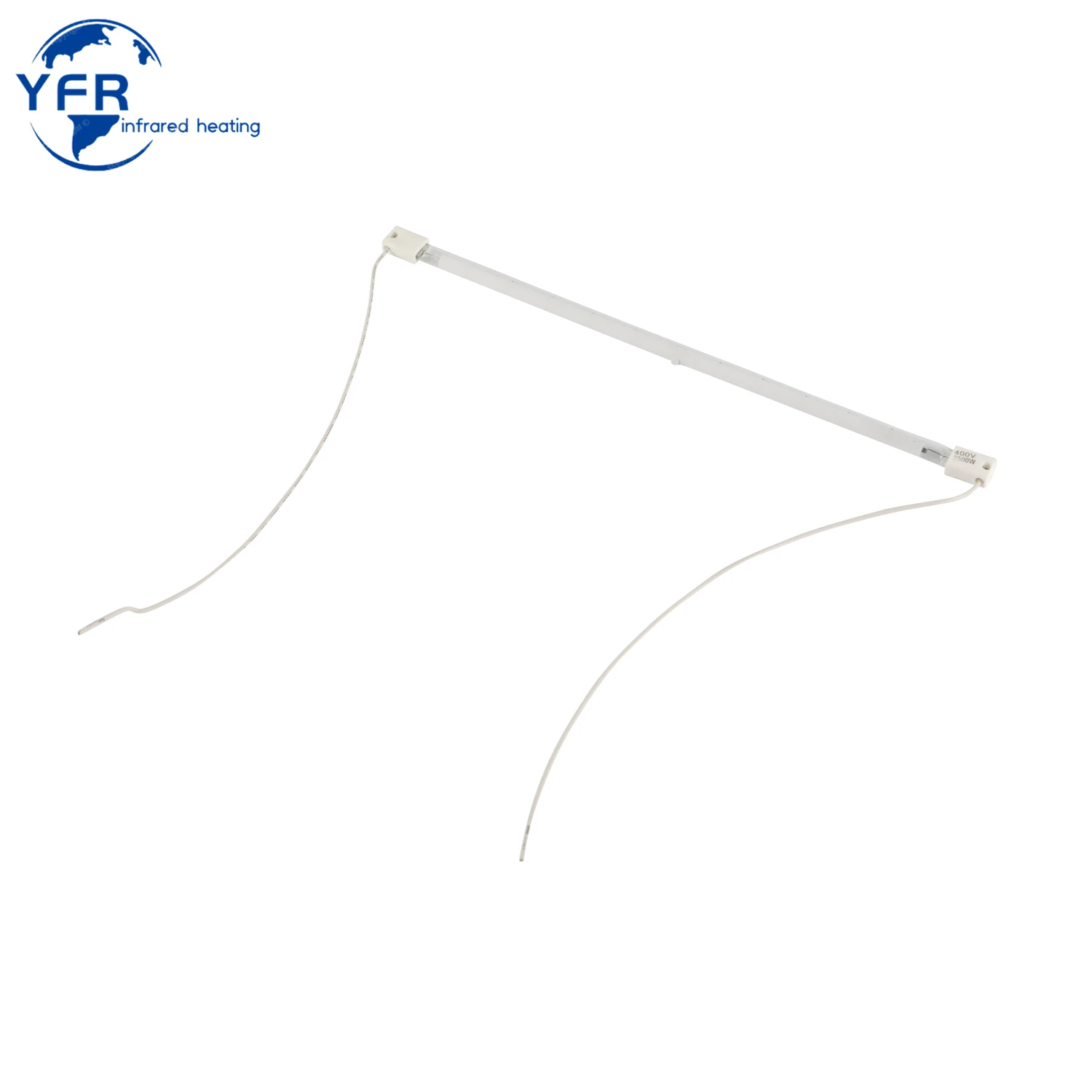 700mm Infrared Heating Lamp-1300W for Automotive Parts Drying and Curing
