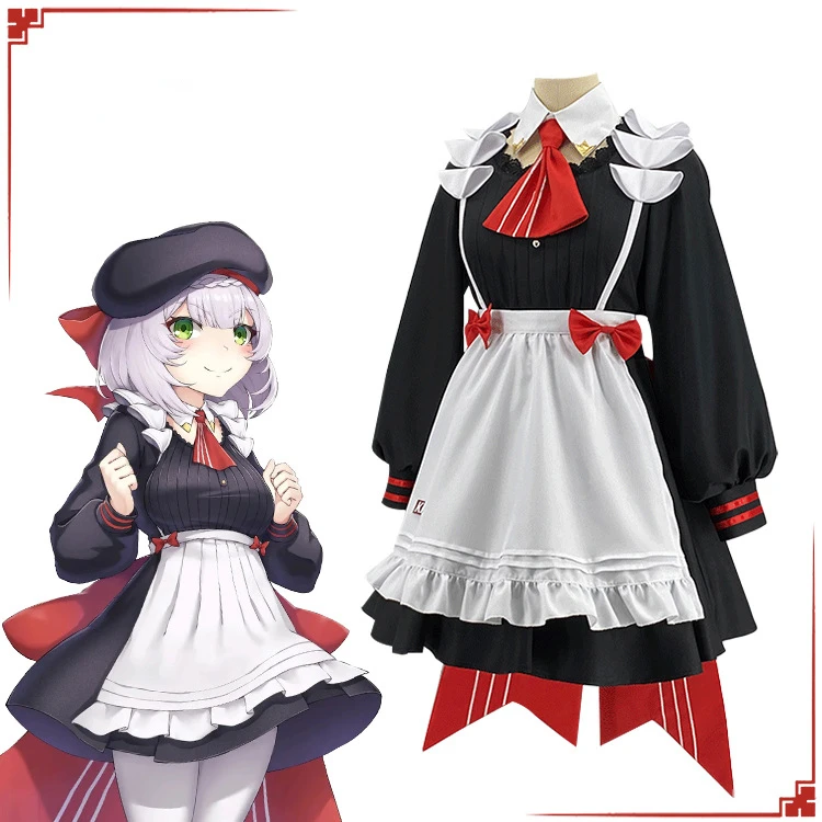 

Yuanshen KFC Noelle Косплей Костюм Noelle ролевая горничная Хэллоуин Косплей Костюм Одежда Костюм Косплей комплект