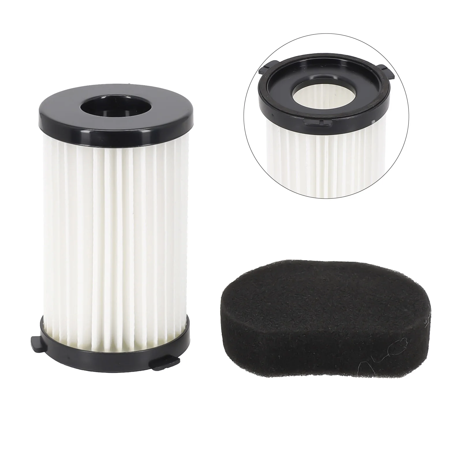 1/3pcs Washable And Reusable Filter For Akitas AK585K V8 Vacuum Cleaner Spare Parts Plastic Replacement Accessories