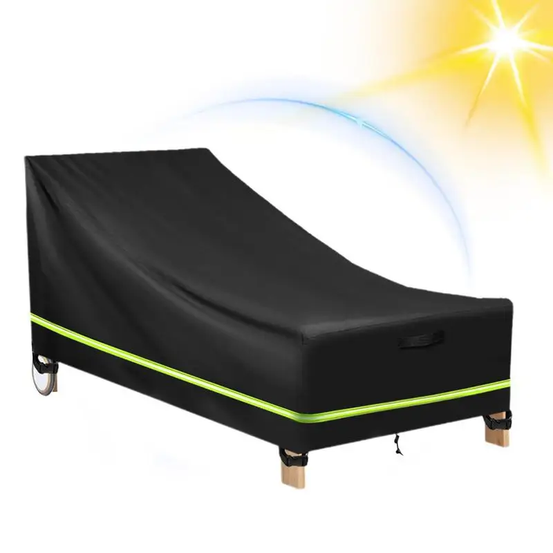 

Чехол для шезлонг, водонепроницаемый стул для внутреннего дворика, защитный чехол для улицы, аксессуары для стула для газона на балконе