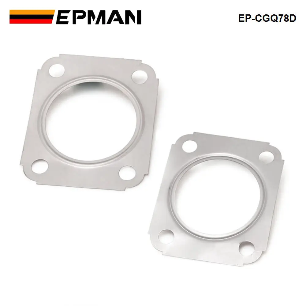 EPMAN Inlet & Downpipe Stainless Steel Gasket For Mitsubishi 14B 16G Big 1G 2G EVO I-III Turbo EP-CGQ78D