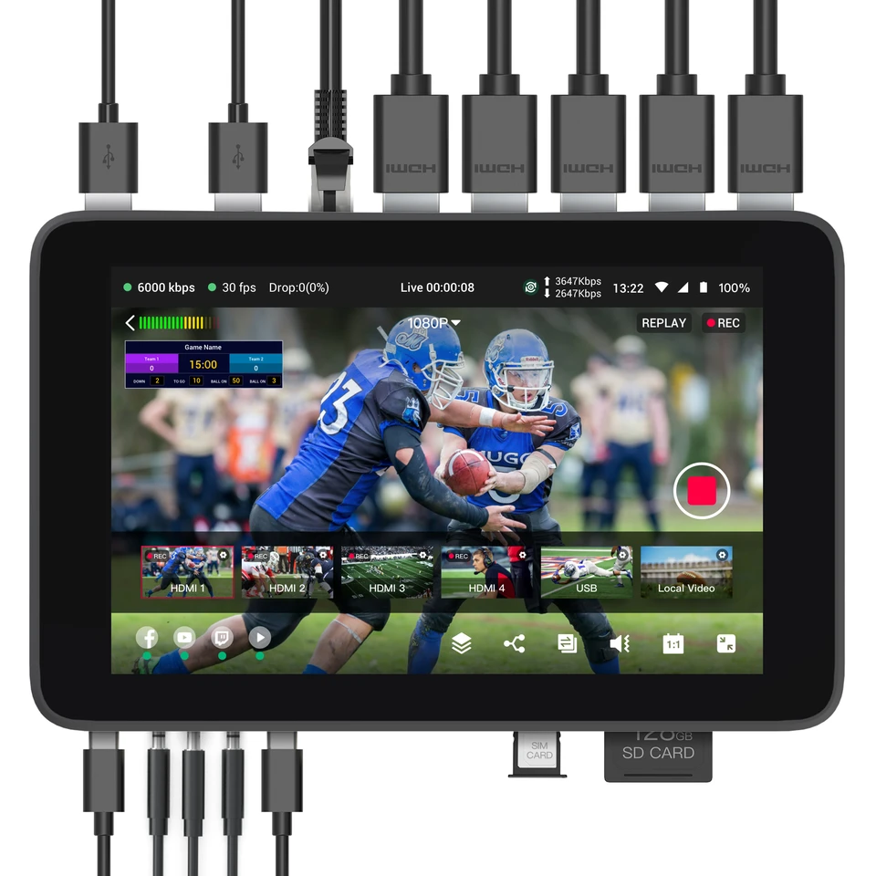 YoloBox mini オールインワンライブエンコーダー Amazon.co.jp