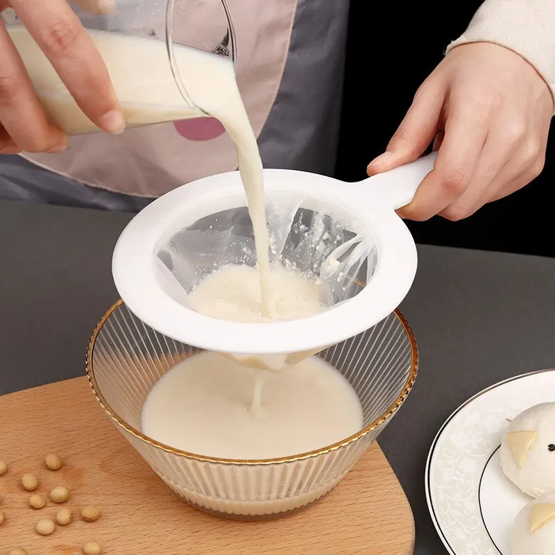 High Density Strainer Soy Milk Strainer Household Handheld Milk