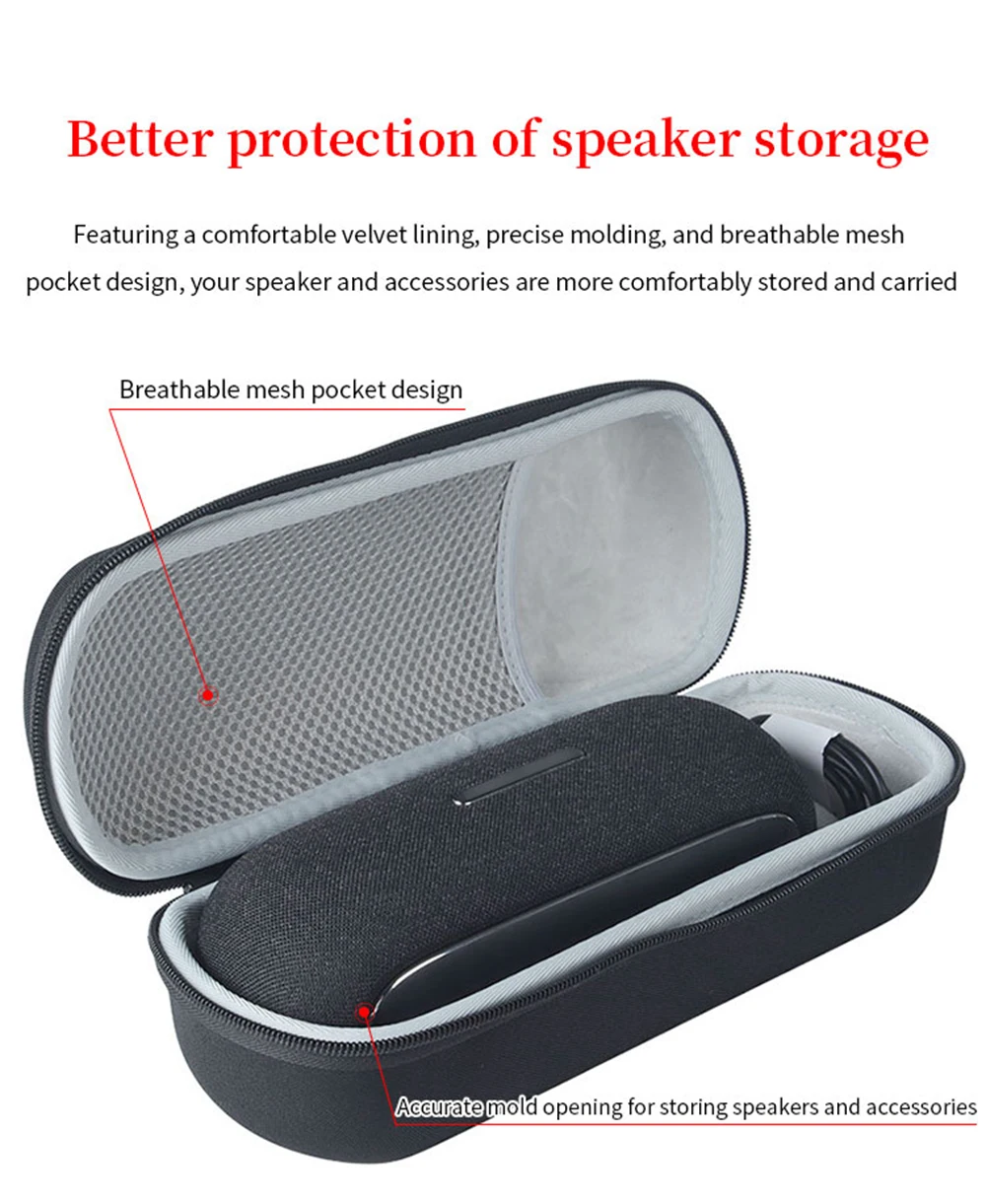 Portable EVA Hard Storage Bag for Harman Kardon LUNA Speaker Protect Box LUNA2 Outdoors Travel Carrying Case