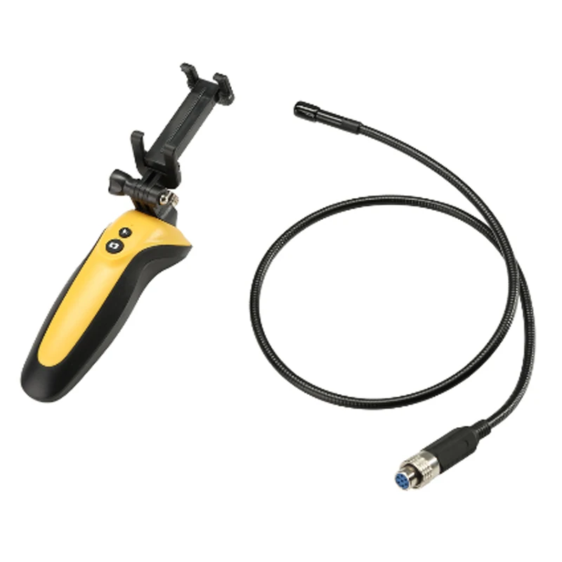 HT-669 Wifi Endoscope Wireless Borescope IP67 Tube Snake Inspection Camera 1M Ca