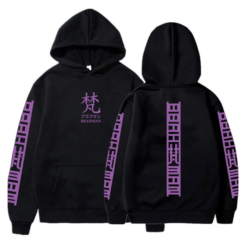 

Japanese Anime Revengers Hoodie Brahman Harajuku Streetwear Sweatshirts Unisex Pullover Autumn Winter Hoody