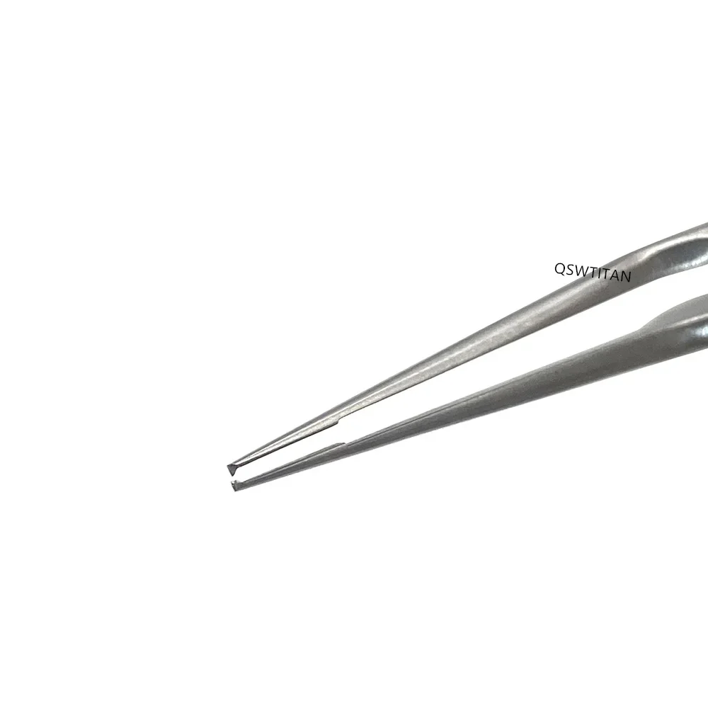 108mm Tying Toothed Forceps Micro tweezers Microscopic ophthalmic surgical instruments