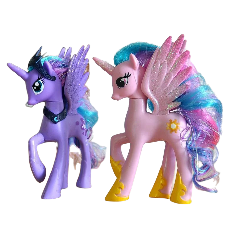 

My Little Pony Anime Desktop Decoration Model Ziyue Yunbao Universe Princess Toy Collection Creative Model Doll Birthday Gift