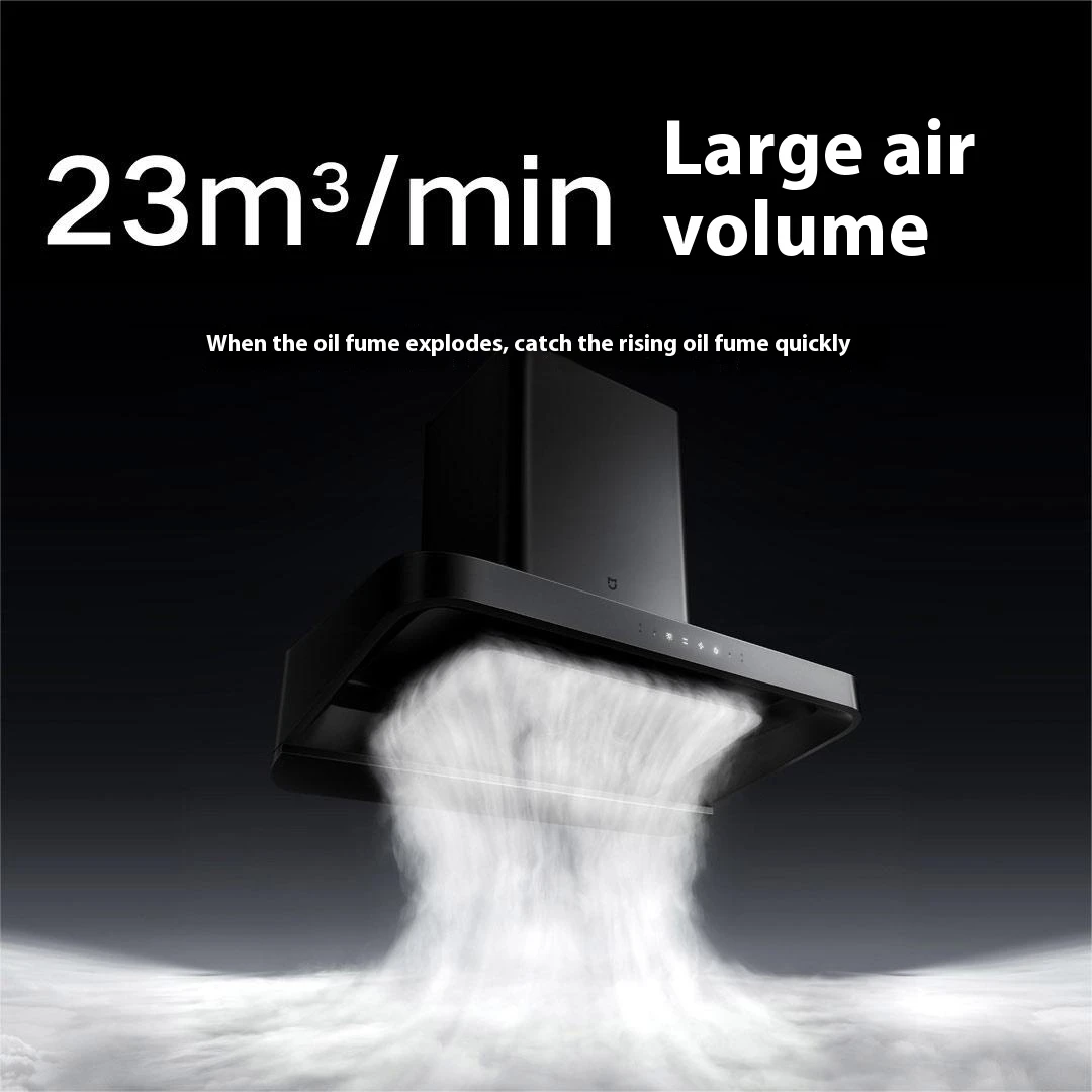 Mijia Smart European Range Hood S2 500Pa 23m/min Strong Suction Range Hood Connected to Mi Home App 2