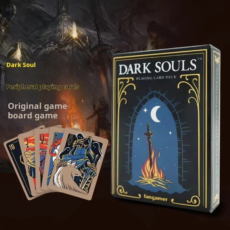 Dark Souls Poker Playing Card Deck - 52-Card Set for Poker, Blackjack, and More