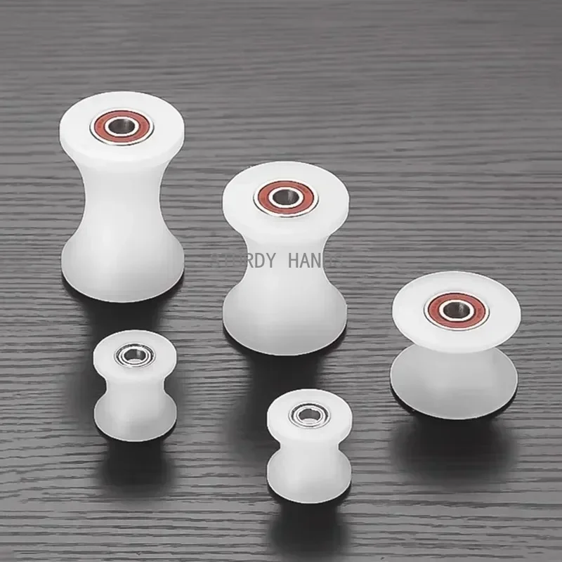 Nylon U-groove Bearing Roller Door and Window Sliding Door Mechanical Pulley Window Decoration Accessories 1PC