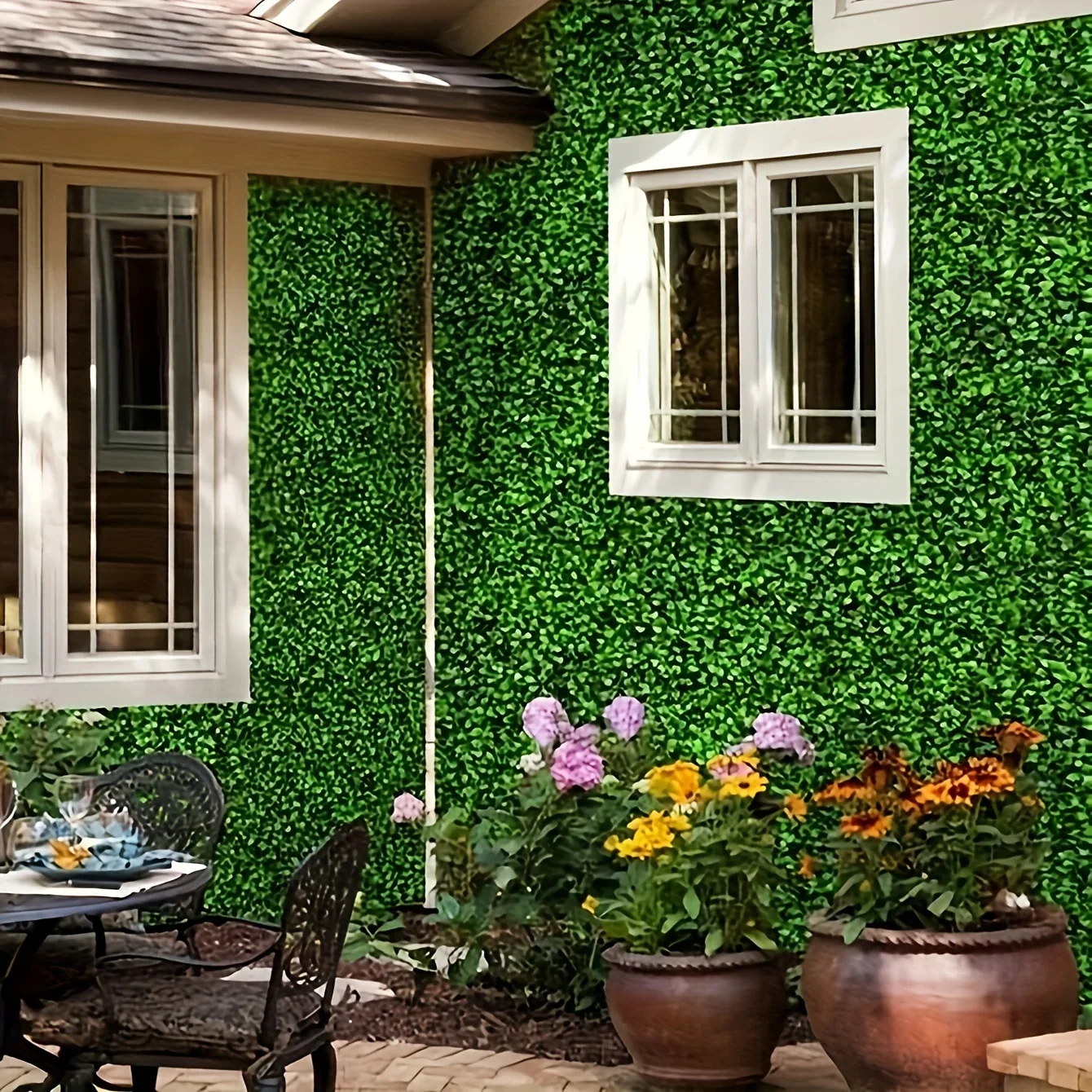 No Brand, Artificial Plant Walls, Simulated Foliage, Home Decor
